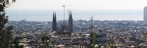 Blick auf Barcelona