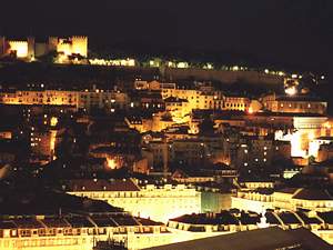 Lissabon bei Nacht