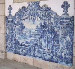 Azulejo im Mosteire de So Vicente de Fora