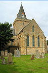 Aussenansicht der Kirche von Dornoch