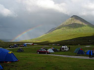 Zeltplatz Slichagan auf der Insel Skye