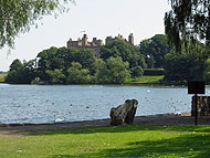 Blick zum Linlithgow Castle