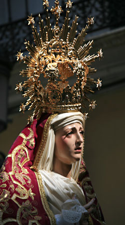 Marienfigur in Málaga