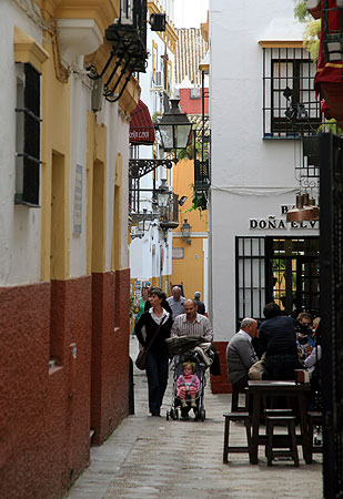 Sevilla - Enge Gasse