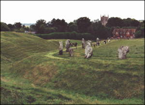 Teil des Steinkreises von Avebury