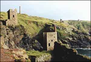 Ruinen der Botalloc Mine