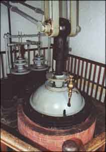 Zylinderkopf der Dampfmaschine in Redruth 